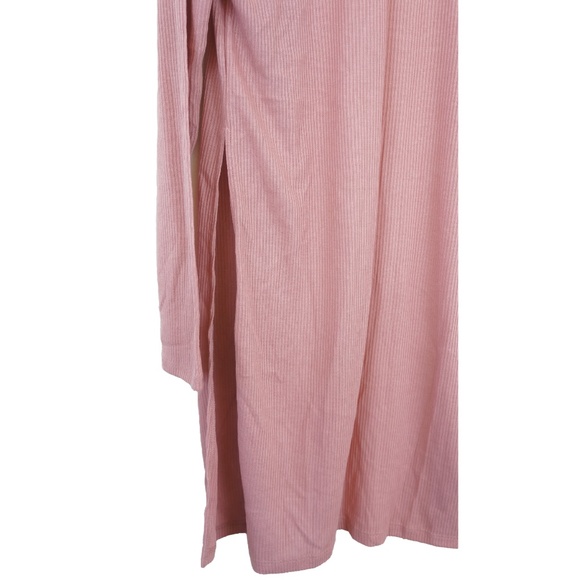 Blush Ribbed Cardigan - Picture 4 of 5